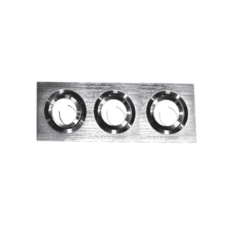 Σποτ Gu10 Τριπλο Αλουμινιου 252Χ92Χ20Mm