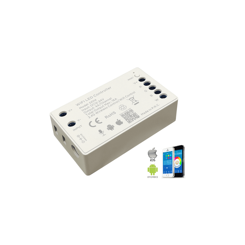 Wifi Tuya Led Rgbw Controller 16A 192W/12V 384W/24V