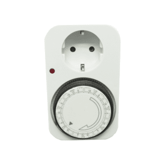 Mechanical Daily Time Switch, Schuko Socket