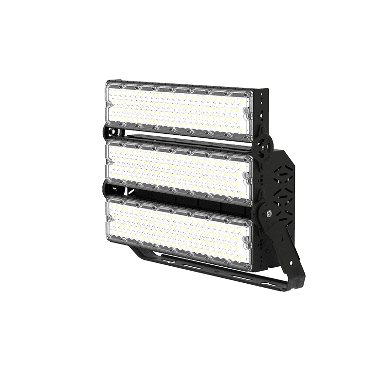 Led High Power Flood Luminaire 720W, 111600Lm, 5000K, 20°, 230V Ac, Ip66, Ik10