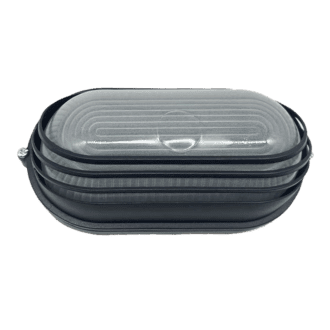 Χελωνα Οβαλ 21Cm Με Καλυμμα Μαυρη Ral C0026