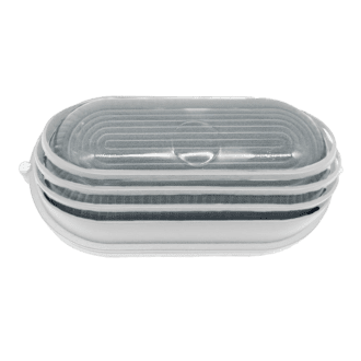 Χελωνα Οβαλ 21Cm Με Καλυμμα Λευκη  Ral C3619M