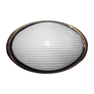 Πλαφονιερα Χρυσο Μαυρο 60W