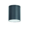 Gu10  Round Ceiling Luminaire 230V Ac Dark Grey Ip65 Gu10 Max.35W