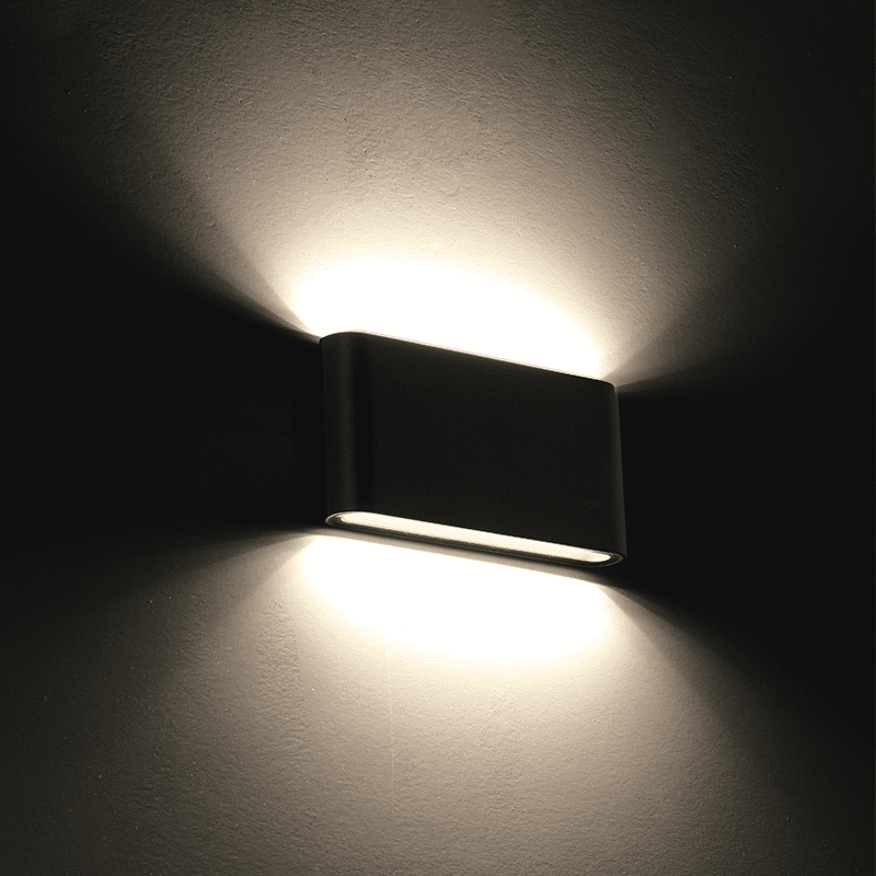 Led Smd Wall Luminaire 11W 570Lm 60° 230V Ac 3.000K Dark Grey Cri80 Ip54 30.000Hrs - Image 2