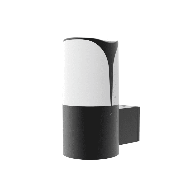 E27 Wall Luminaire 230V Ac Dark Grey Ip54 Max.23W