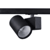 Black Led Track Luminaire 40W 3000K 1-Phase 38° 4000Lm 230V Ac Ra80