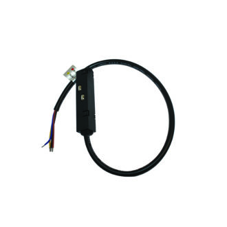 Τροφοδοτικο Για Μαγνητικη Ραγα 48V Dc Μαυρο Ματ Με 0,5Μ Καλωδιο