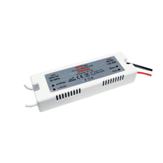 Mini Plastic Cv Led Driver 36W 230V Ac-24V Dc 1.5A Ip20 With Cables