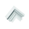 Γωνια 90° Για Μαγνητικη Ραγα Trimless  Λευκη Ματ