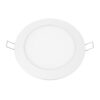 Λευκο Στρογγυλο Led Πανελ Χωνευτο 12W 4000K 1100Lm Φ170Mm 230V Ac Ra80