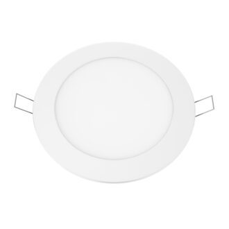 Λευκο Στρογγυλο Led Πανελ Χωνευτο 12W 4000K 1100Lm Φ170Mm 230V Ac Ra80