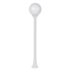 Plastic Floor Garden White Luminaire 100Cm Φ200 E27 Ip44