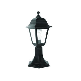 4S Plastic Floor Garden Black Luminaire 40,5Cm E27 Ip44