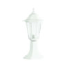 6S Plastic Floor Garden White Luminaire 41Cm E27 Ip44