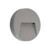 Led Wall Round Luminaire Grey 230V Ac Ip65 3W 3000K 200Lm Ra80