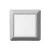 Led Wall Square Luminaire Grey 230V Ac Ip65 4W 3000K 270Lm Ra80