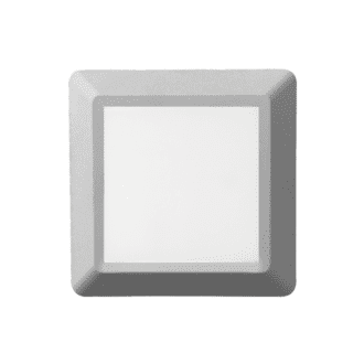 Led Wall Square Luminaire Grey 230V Ac Ip65 4W 3000K 270Lm Ra80