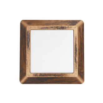 Led Wall Square Luminaire Rust 230V Ac Ip65 4W 3000K 270Lm Ra80