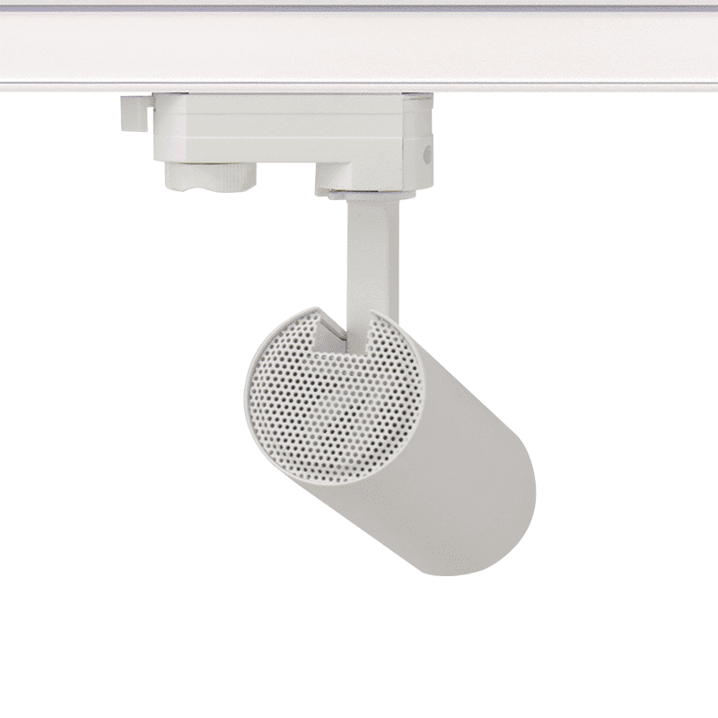 Sand White Led Track Luminaire 10W 4000K 3-Phase 36° 1050Lm 230V Ac Ra80 Φ55*153Mm 5Yrs - Image 2