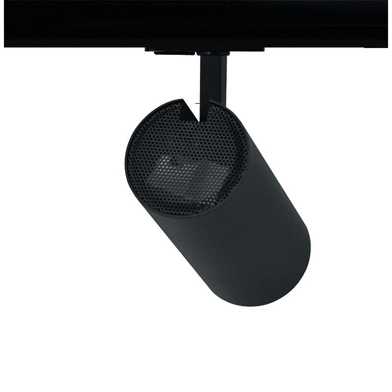 Sand Black Led Track Luminaire 27W 3000K 1-Phase 36° 3120Lm 230V Ac Ra80 Φ74*170Mm 5Yrs - Image 2