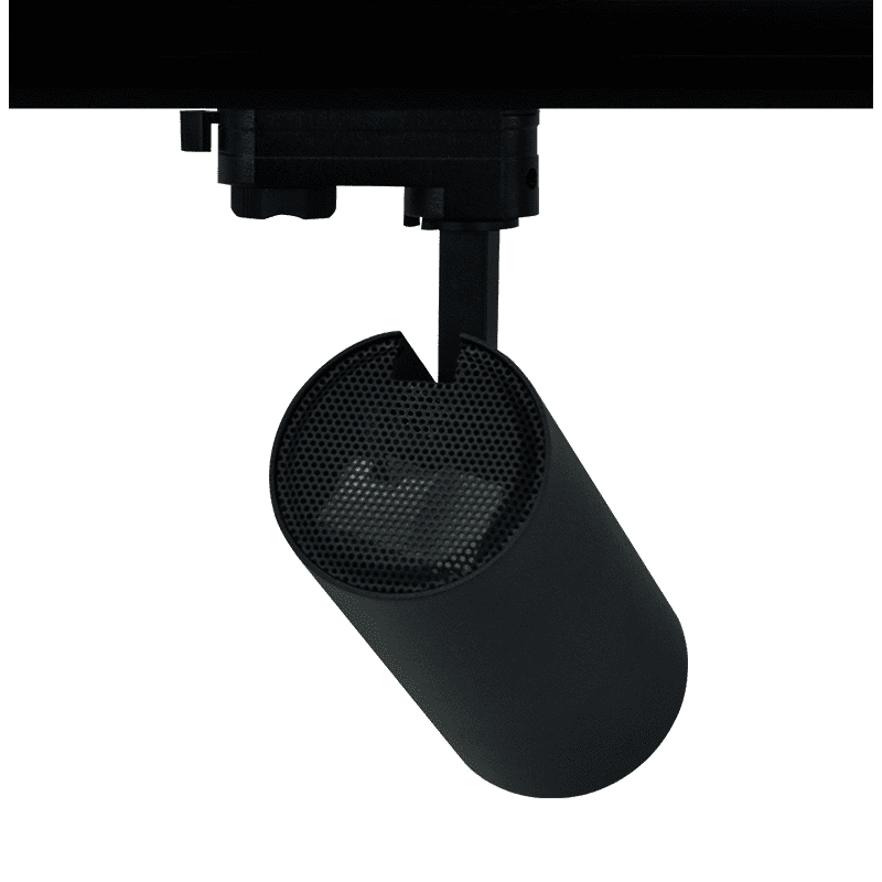 Sand Black Led Track Luminaire 27W 4000K 3-Phase 36° 3150Lm 230V Ac Ra80 Φ74*170Mm 5Yrs - Image 2
