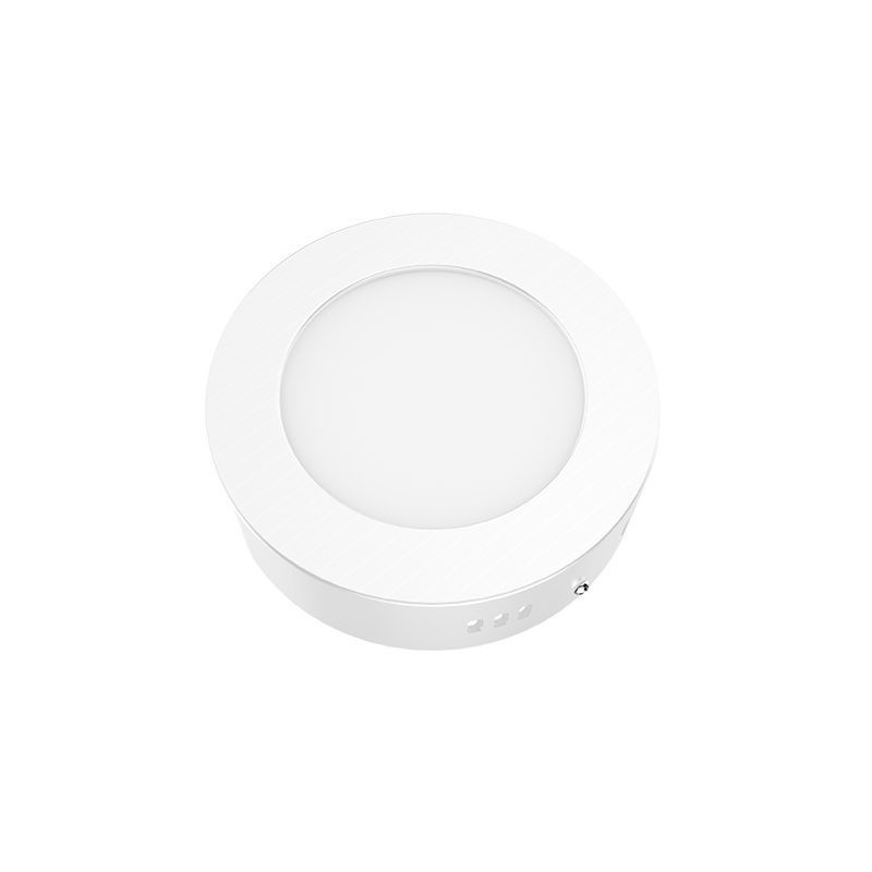 Λευκο Στρογγυλο Led Πανελ Οροφησ 6W 3000K 450Lm Φ117Mm 230V Ac Ra80