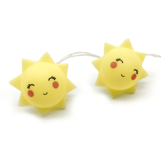 "Plastic Sun" 10 Led Λαμπακ Σειρα Μπαταρ.(3Xaa) Θερμο Λευκο Ip20 135+30Cm Διαφαν Καλωδ Τροφοδ