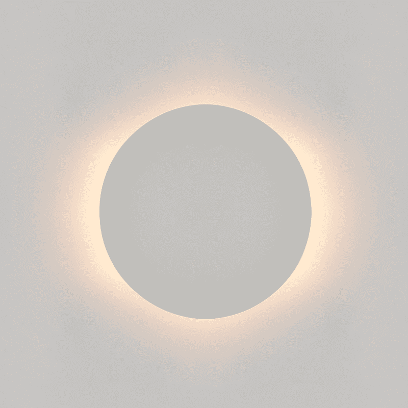 Led Γυψινο Επιτοιχο Φ/Σ Φυσικο 5W 300Lm 3000K Φ150Χ45 Rafa - Image 2