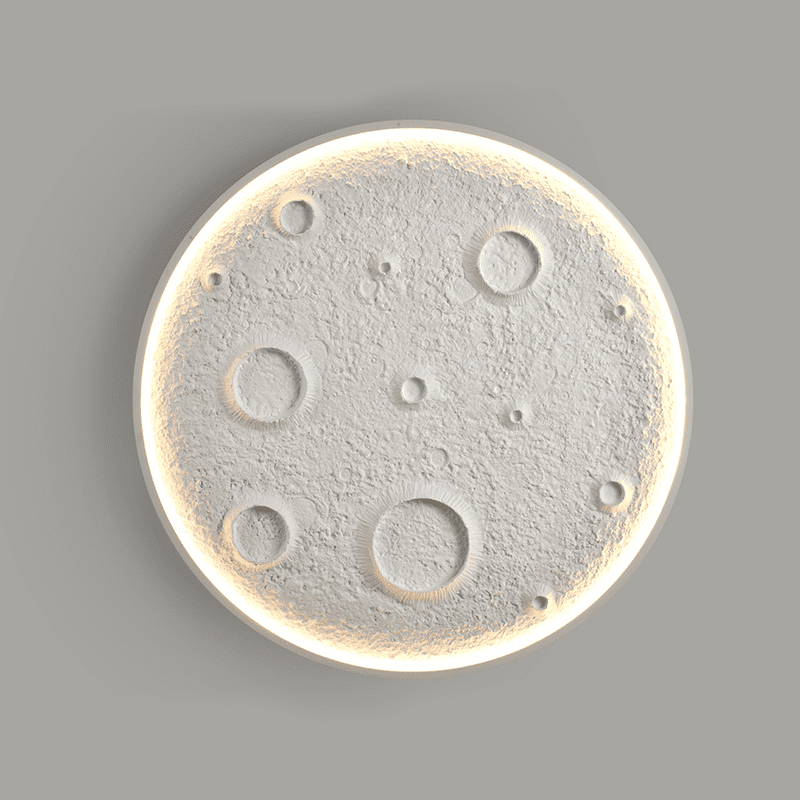 Led Γυψινο Φ/Σ Οροφησ-Επιτοιχο Φυσικο 24W 680Lm 3000K Φ450Χ70 Mond - Image 2