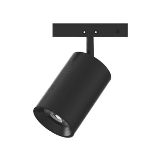 Μινι Μαυρο Μαγνητικο Σποτ 24V Dc 5W 3000K 510Lm 24° Ra90 5Yrs Φ35,5*55(81)Μμ