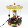 Led Διακ/Κο Χωριο Ww Κινουμενο Καρουσελ+Μουσικη 3Αα Μπατ. 20,5Χ20,5Χ25,5Cm
