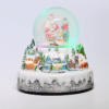 Led Rgb Διακ/Κο Χωριο Πολυχρωμο+Κινηση Χιονομπαλαμουσικη 4.5V(Ανταπ)/ 3Αα(Μπατ)20Χ18Χ20Cm
