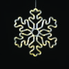 "Plastic Snowflake" 50 Led Λαμπακια Ww Μπατ. (3Χαα)/Usb, Ip20, 30.5*0.7*27.5