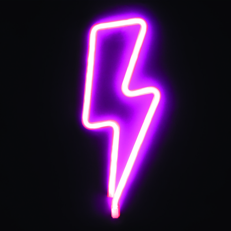 Αστραπη, 98 Neon Led Λαμπακια Με Μπαταρια (3Xaa)/Usb, Poz, Ip20, 34X2X13Cm