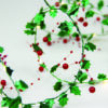 Mistletoe Berries Garland 20 Led Λαμπ Καλωδιο Χαλκου Θερμο Σταθερο Μπατ (2Χαα) 1,8M Ip20 0,3M Καλ