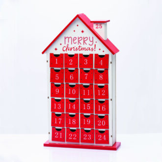 Wooden Calendar With Drawers 24*7,5*42,5Cm