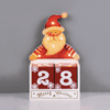 "Wooden Santa Calendar" 6 Led Ww Λ/Κια Μπ/Ριεσ (2Aaα) Ip20 12.5X6.7X20.5M