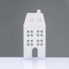 Wooden Decorative White House   Μοτιφ 6,5*2*14,5Cm