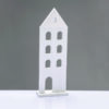 Wooden Decorative White House  Μοτιφ 11.5*5*33,5Cm