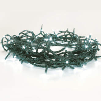 50Led Λαμπ. Σειρα Μπατ. (3Xaa), Cw 6/18 Χρονοδ. & 8 Λειτουρ,Ip44, 490+30Cm, Πρασ. Καλ. Τροφ.