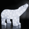 Acrylic Head Up Bear 120 Led Λευκα Ip44 55*17,5*37,5Cm  30Cm Καλ.