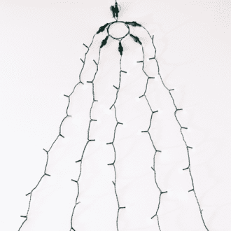 175 Led Χταποδι Λαμπ 5 Σειρεσ X 35 Λαμπ Cw Ανταπτ.(31Vdc), Ip44, 5*350Cm & 3M Πρασινο Καλ.