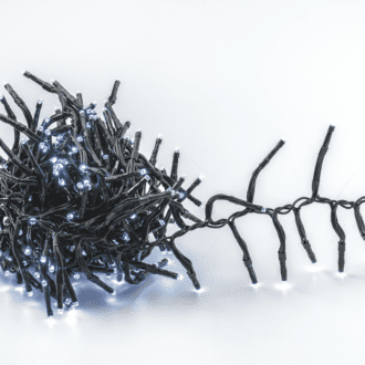 700 Cluster Led Λαμπ. Σειρα (Ana 5Cm), Cw, Ανταπτ.(31Vdc)& 8  Προγραμ.,Ip44, 11.5M, Πρασινο Καλ.