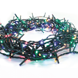 700 Led Λαμπ. Σειρα (Ana 5Cm), Πολυχρωμοανταπτ.(31Vdc) & 8 Προγραμ.,Ip44, 35M, Πρασινο Καλ.