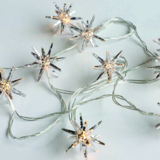 Stardust 10 Led Λαμπακ Σειρα Θερμο Μπαταριεσ 2Xaa (Δεν Συμπ) Ip20 1,35M 30Cm Διαφ Καλ