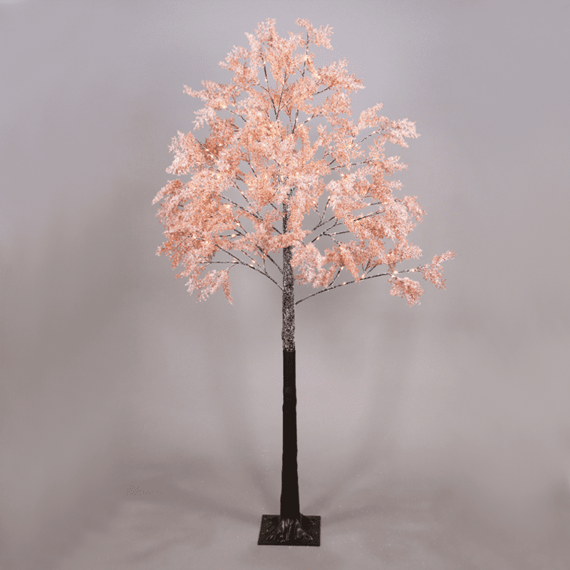 “Snow Flower Tree” 120 Ww Led Λαμπακ. Ανταπτ. (4,5V) Ip44 Υψοσ 180Cm Βαση 21X21Cm 3M Καλωδ Τροφ.