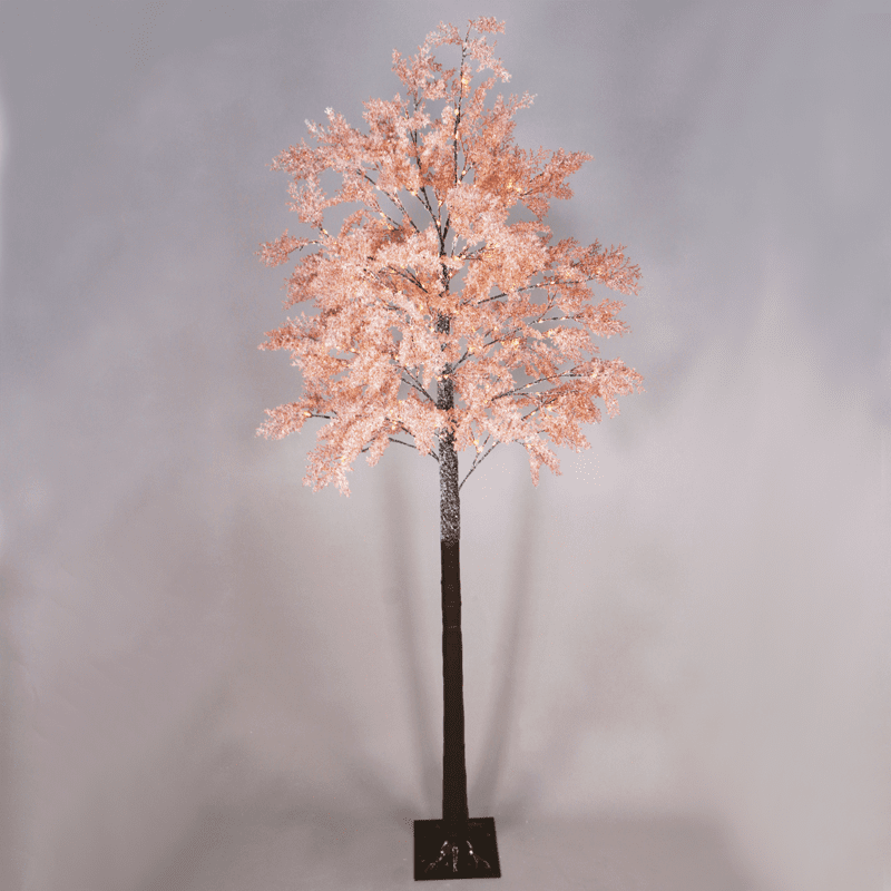 “Snow Flower Tree” 160 Ww Led Λαμπακ. Ανταπτ. (4,5V) Ip44 Υψοσ 240Cm Βαση 26X26Cm 3M Καλωδ Τροφ.