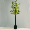 Eucalyptus Leaf Tree 210 Ww Led Λαμπ. Ανταπτ:4,5V Ip44 Υψοσ 150Cm Γλαστρα 5M Καλ