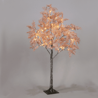 “Snow Flower Tree” 60 Ww Led Λαμπακ. Ανταπτ. (4,5V) Ip44 Υψοσ 120Cm Βαση 17X17Cm 3M Καλωδιο Τροφ.